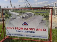 Pile foundation and building of industrial area - Stavoklima (2015)