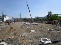 Pile foundation and building of precast production hall - Phoenix Trmice (2015)