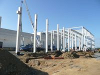 Manufacture of precast concrete for new production hall Benteler Rumburk (2011)